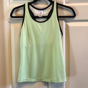 Avia active wear shirt in lime green